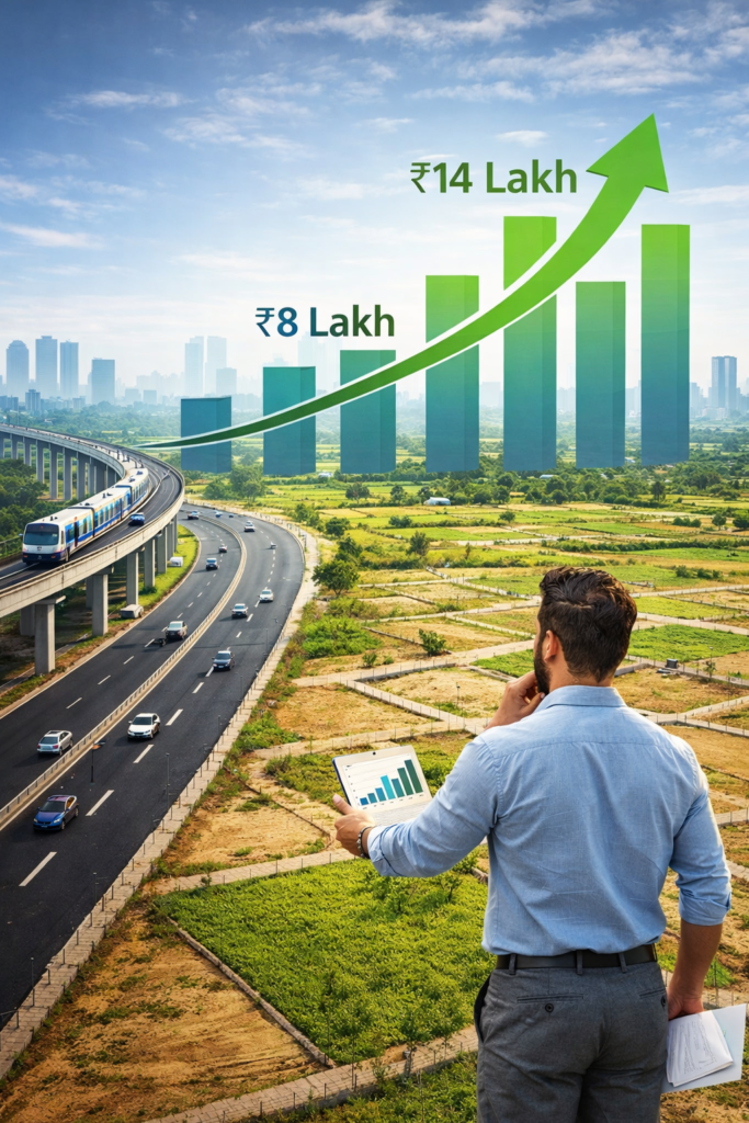 Property Price Increased from ₹8 Lakh to ₹14 Lakh – Here’s What Smart Investors Did Right