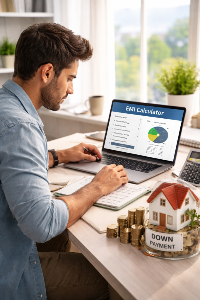 Home Loan, EMI & Down Payment Explained for Beginners (Simple Guide for Smart Buyers)