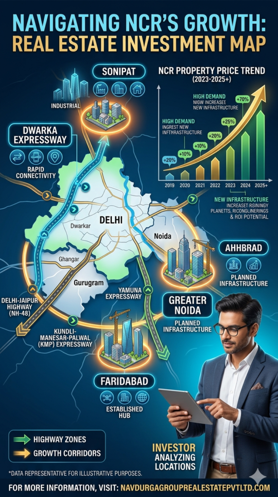 Top 5 Investment Hotspots in NCR Region Right Now (Smart Investors Are Buying Here)
