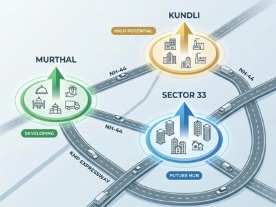 Top 3 Sonipat Areas with Highest Growth Potential (Smart Investment Guide)