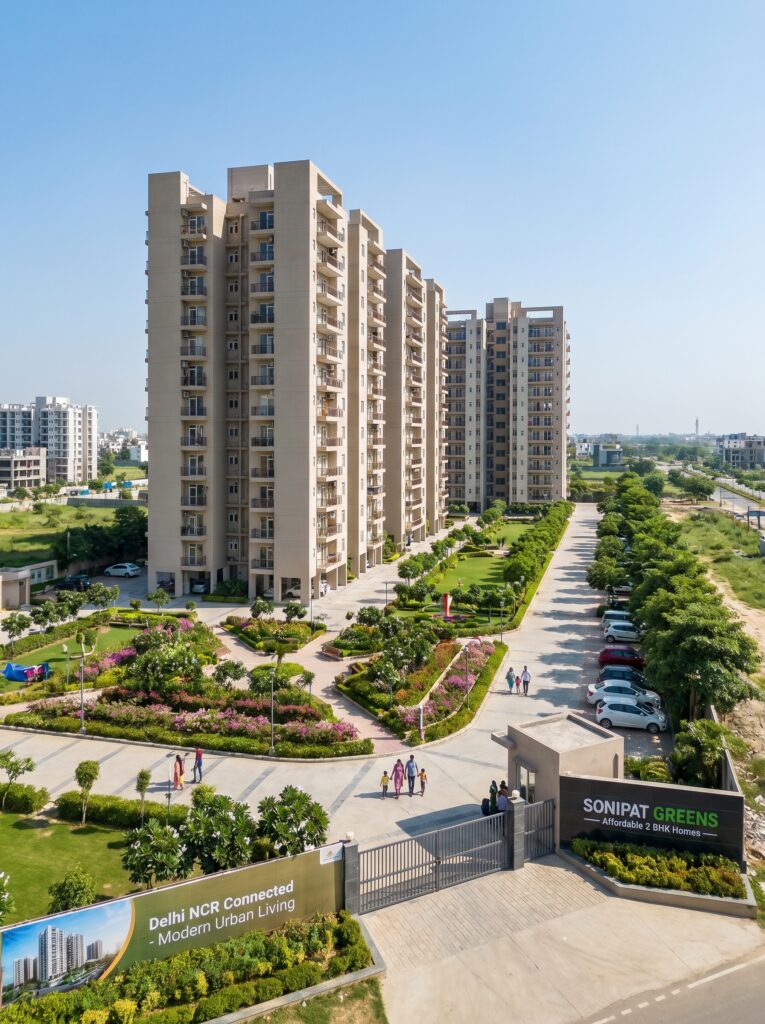 Flats in Sonipat – Affordable NCR-Connected Living with Strong Investment Potential