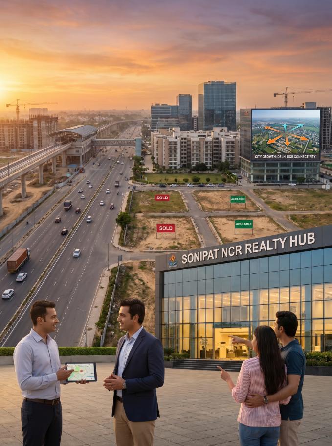 Property Dealers in Sonipat: Find the Best Investment Opportunities in NCR’s Fastest Growing Real Estate Market