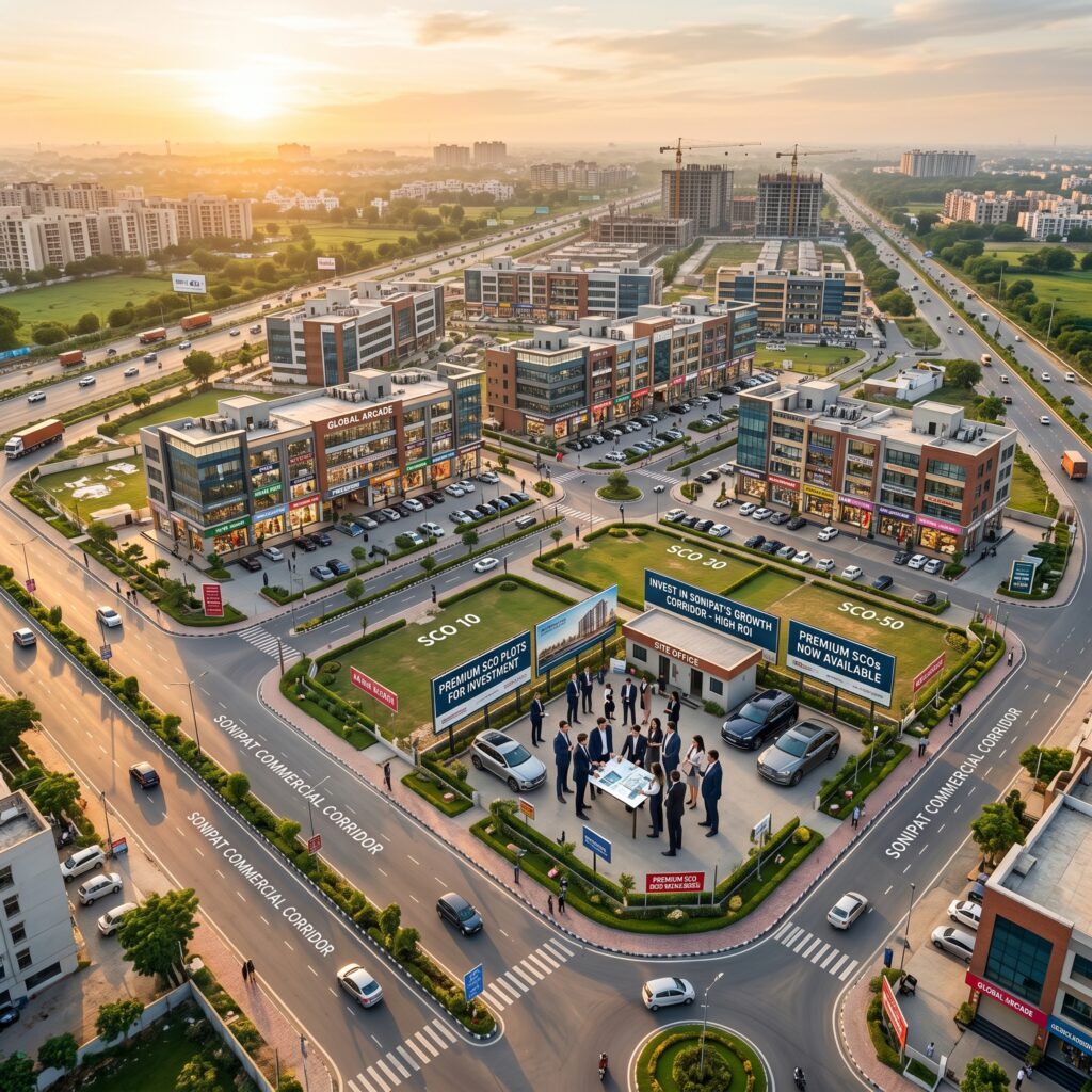 Commercial Plots in Sonipat: Why Smart Investors Are Choosing Sonipat for Commercial Real Estate Growth